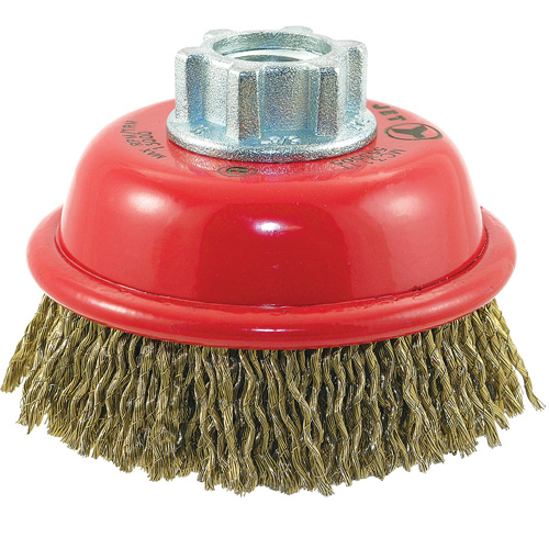 MAXI-CRIMPED Premium Crimped Wire Cup Brush Fastek