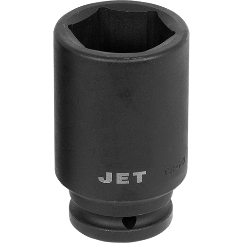 Douille, Chocs, 1-9/16", Prise 3/4", 6 pans, Profond Fastek