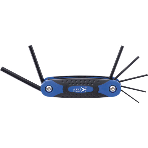 JFHK-7M Folding Hex Key Set, 7 Pcs., Metric Fastek