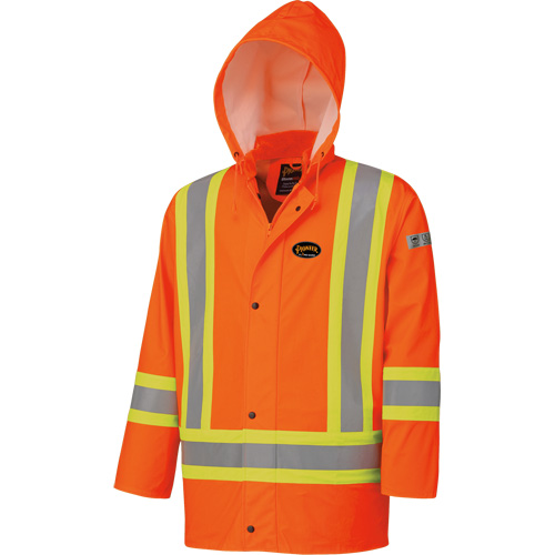 5892 Veste FR imperm&eacute;able haute visibilit&eacute;, 2T-Grand, Orange haute visibilit&eacute; Fastek