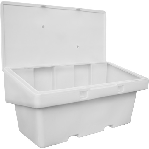 Salt Sand Container SOS, With Hasp, 72" x 36" x 36", 36 cu. Ft., Grey Fastek