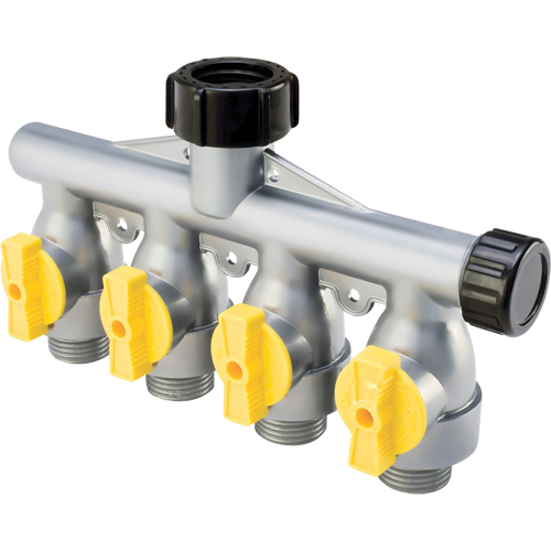 HiFlo Metal 4-Way Hose Valves Fastek