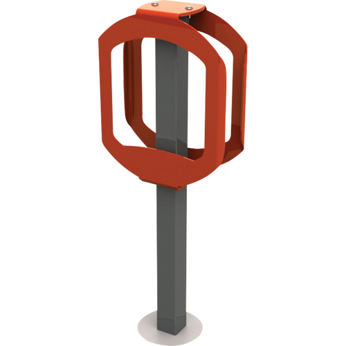 Bike Stop Bike Racks, Steel, 2 Bike Capacity Fastek