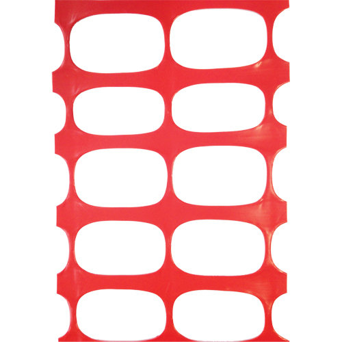Cl&ocirc;ture &agrave; neige, 50' lo x 4' la, Orange Fastek