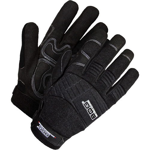 X-Site Heavy-Duty Performance Gloves with Padded Palms, Size Large, Synthetic Palm Fastek