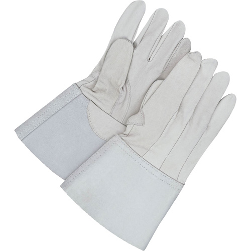 Gants de soudage &agrave; l'arc TIG Gander Brand, Cuir fleur de ch&egrave;vre, Taille 10 Fastek