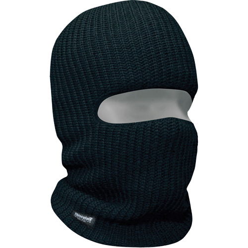 Classic 1-Hole Balaclava, Thinsulate Lining, One Size, Black Fastek