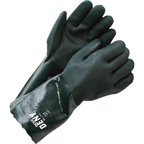 Deny 14" Coated Gloves, One Size, PVC Coating Fastek