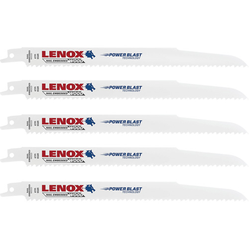 Lames de scie circulaire &agrave; coupe &agrave; sec, Bim&eacute;tal, 6 Dents par pouce, 9" lo x 3/4" la Fastek