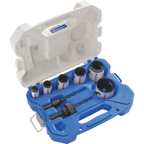 Contractor's Speed Slot&reg; Hole Saw Kit, 9 Pieces Fastek