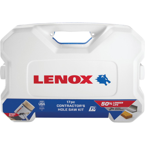 Contractor's Speed Slot&reg; Hole Saw Kit, 17 Pieces Fastek