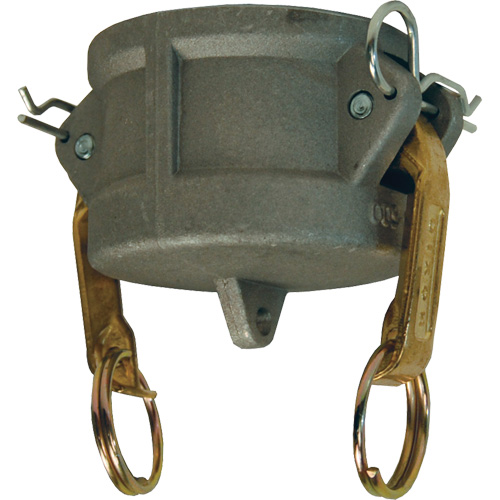 Global Cam & Groove Dust Cap, Aluminum, Type DC, 4" Fastek