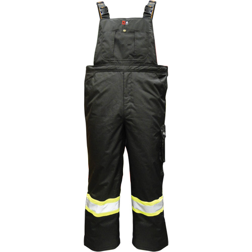 Journeyman Insulated Overalls, 2X-Large, Black Fastek
