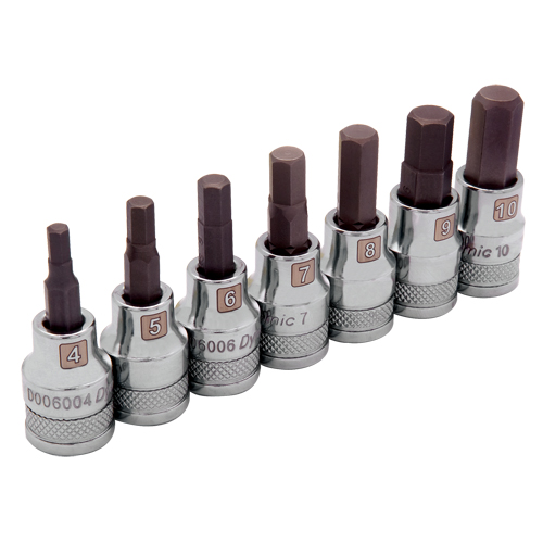 Standard Metric Socket Set, 7 Pcs Fastek