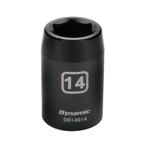 Metric Socket, Impact, 8 mm, 1/2" Drive, 6 Points Fastek