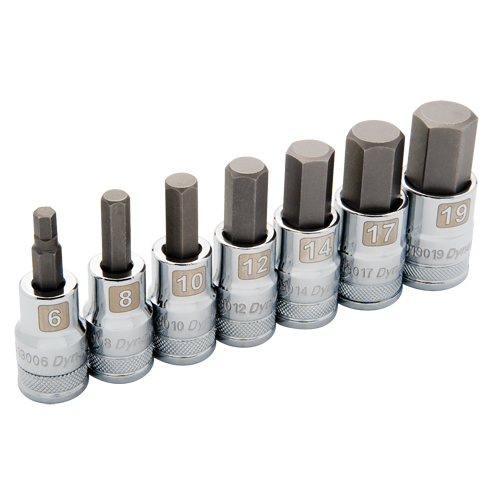 Jeu de douilles m&eacute;triques standards, 7 mrcx Fastek