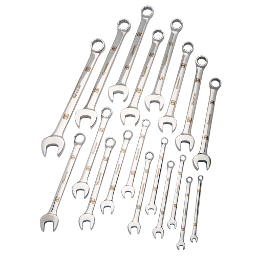 Wrench Set, Combination, 19 Pieces, Metric Fastek