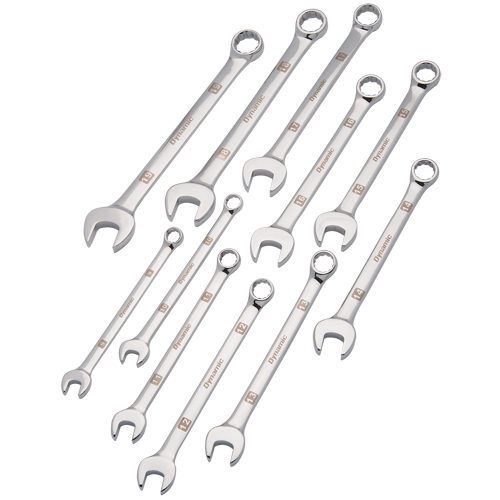 Wrench Set, Combination, 11 Pieces, Metric Fastek