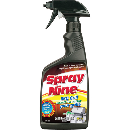 Spray Nine&reg; BBQ Grill Cleaner, 650 ml, Trigger Bottle Fastek
