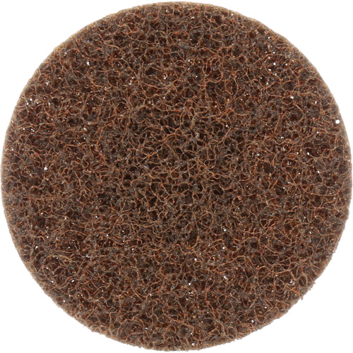 Disque de conditionnement de surface SC-DR Roloc Scotch-Brite, 3" dia., Grain Cors&eacute;, Oxyde d'aluminium Fastek