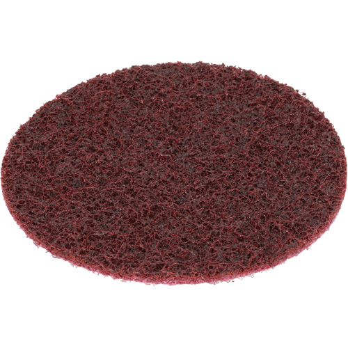 Disque de conditionnement de surface SC- DH Scotch-Brite, 4" dia., Grain Moyen, Oxyde d'aluminium Fastek
