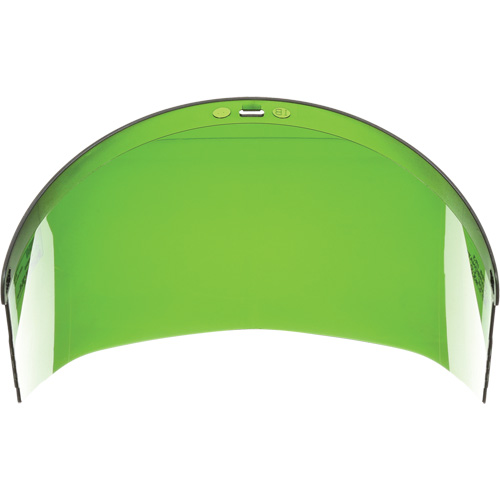 Faceshield Window, Polycarbonate, Green Tint Fastek