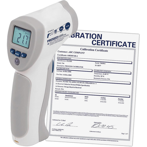 Food Service Infrared Thermometer with ISO Certificate, -4°- 392° F ( -20° - 200° C )/-58°- 4° F ( -50° - -20° C ), 8:1, Fixed Emmissivity Fastek