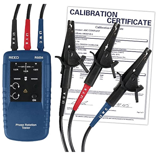 Phase and Motor Rotation Tester with ISO Certificate Fastek