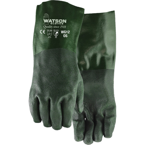 Gants enduits Dura Dip, 12" lo, PVC, Doublure en Jersey Fastek