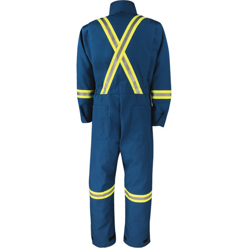 Dupont Nomex&reg; IIIA Deluxe Coveralls, Size 3X-Large (Tall), Royal Blue, 6 cal/cm² Fastek