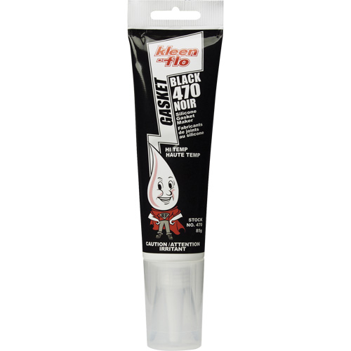 Compos&eacute; &agrave; joints de silicone 470, Tube, Noir Fastek