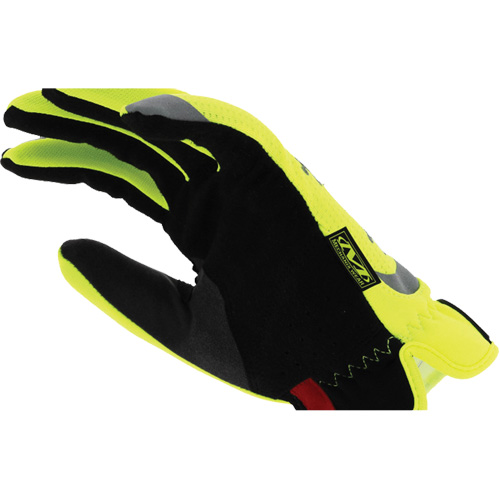 FastFit&reg; High-Visibility Work Gloves, Synthetic Palm, Size Medium/9 Fastek