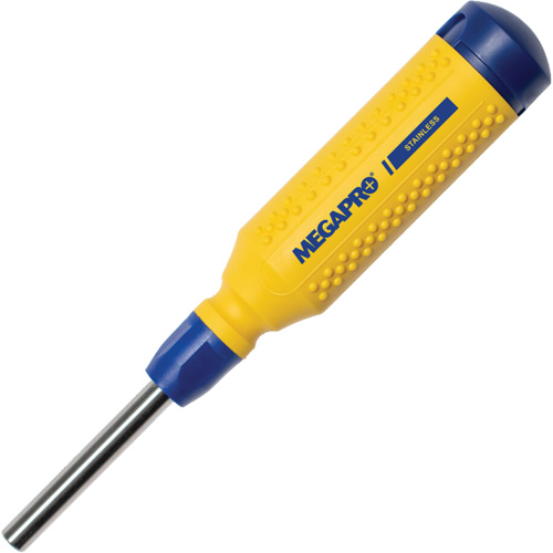 Original Stainless Steel 15-in-1 Multi-Bit Screwdriver, 8-37/50" L, Textured Handle Fastek
