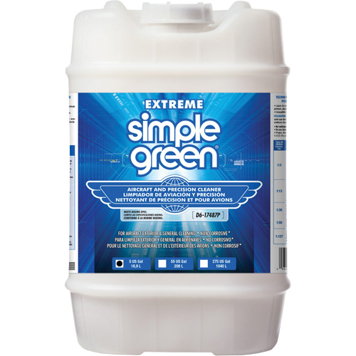 Extreme Simple Green&reg; Aircraft & Precision Cleaner, 5 gal., Jug Fastek