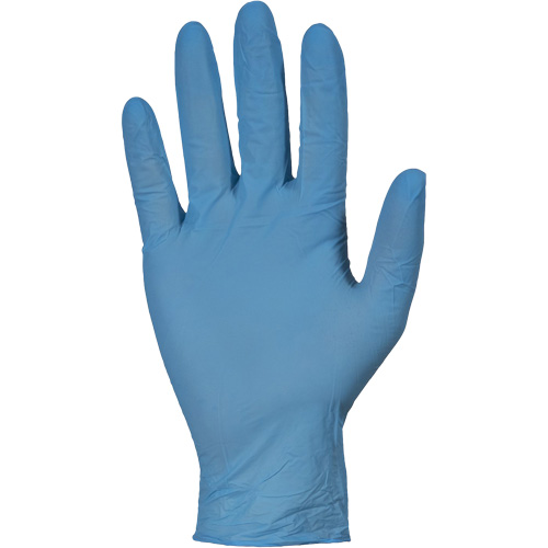 KeepKleen&reg; RDNPF Disposable Gloves, Large, Nitrile, 4-mil, Powder-Free, Blue, Class 2 Fastek