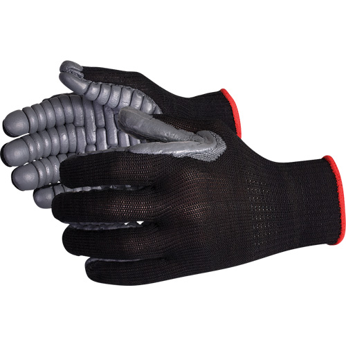 Vibrastop Anti-Vibration Full-Finger Gloves, Size Large, Synthetic Palm Fastek
