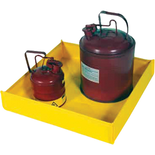 Flexible Ultra-Utility Tray&reg;, 12" L x 12" W x 4.8" H, 1.5 US Gal. Spill Capacity Fastek