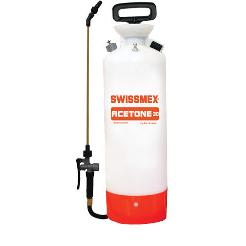 Acetone Handheld Sprayer, 2.4 gal. (1.9L), Polyethylene, 20" Wand Fastek