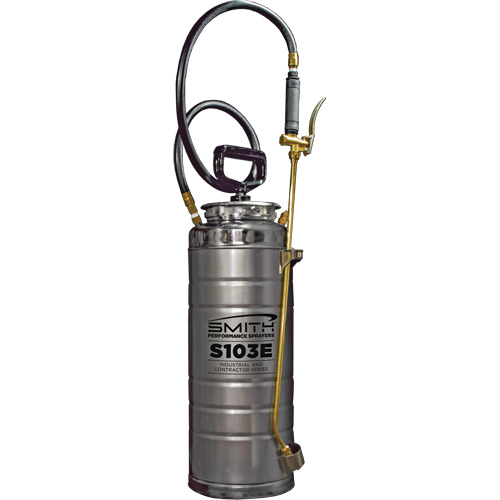 Industrial & Contractor Series Concrete Compression Sprayer, 3.5 gal. (16 L), Stainless Steel, 24" Wand Fastek