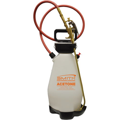 Industrial & Contractor Series Acetone Compression Sprayer, 2 gal. (9 L), Polyethylene, 18" Wand Fastek