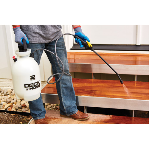 Deck & Home Universal Sprayer, 2 gal. (9 L), Polyethylene, 15" Wand Fastek
