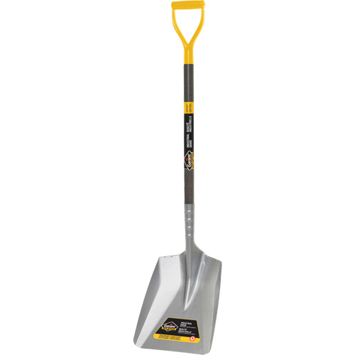 Yukon Snow Shovel, Aluminum Blade, 14" Wide, D-Grip Handle Fastek