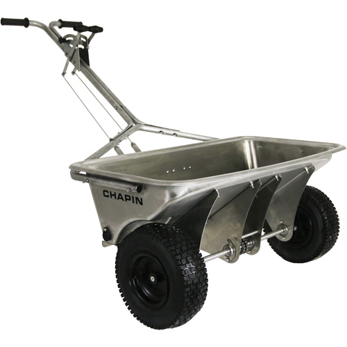 Professional Rock Salt Drop Spreader, 200 lbs. capacity Fastek