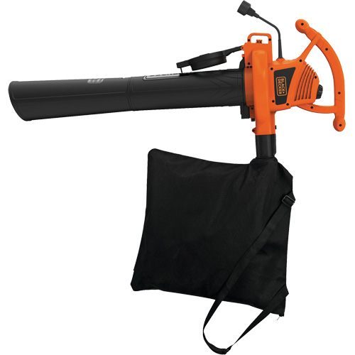 Leaf Blower/Vacuum/Mulcher, 210 MPH Output, Electric Fastek