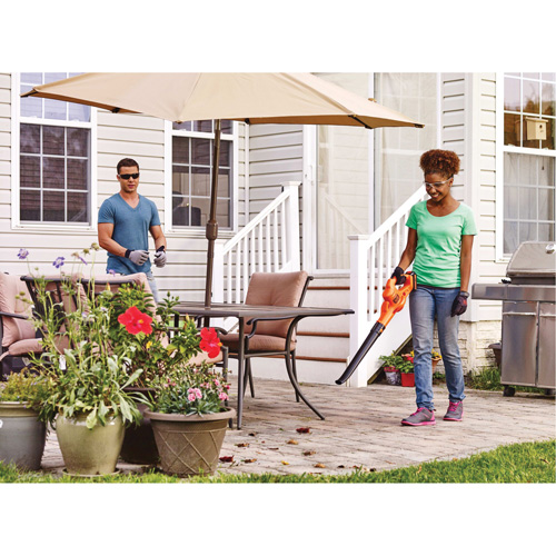 Max* Cordless Sweeper Kit, 20 V, 130 MPH Output, Battery Powered Fastek