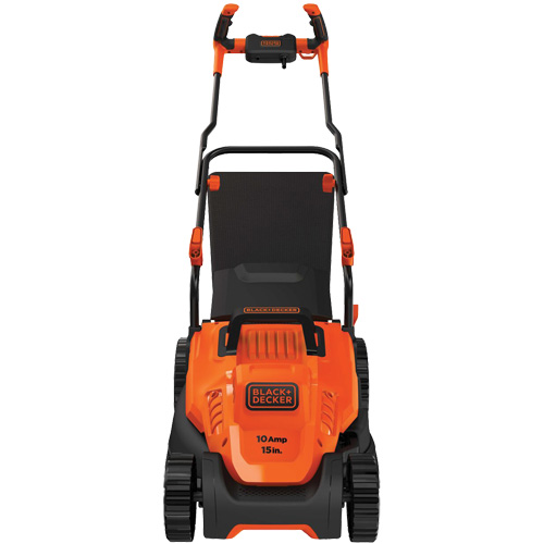 Lawn Mower with Comfort Grip Handle, Push Walk-Behind, Electric, 15" Cutting Width Fastek