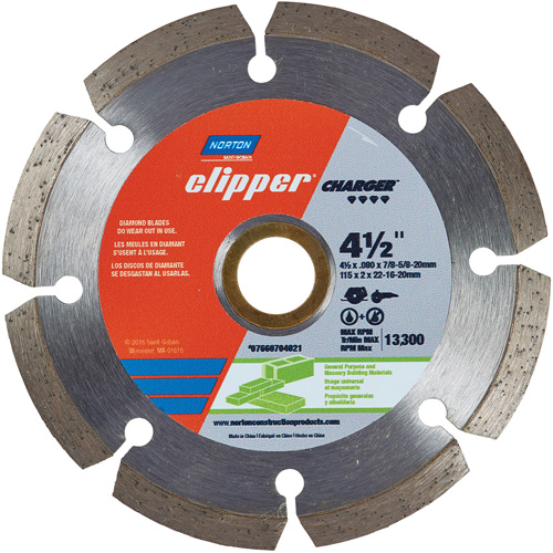 Clipper&reg; Charger Segmented Saw Blade Fastek