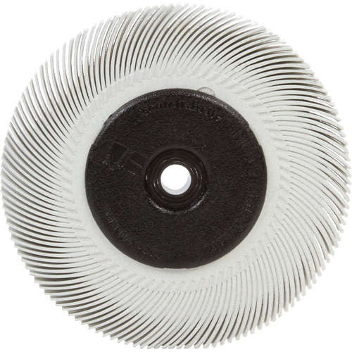 Scotch-Brite Radial Bristle Brush, Ceramic, 120 Grit, 6" Dia. Fastek