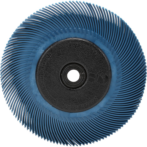 Scotch-Brite Radial Bristle Brush, Ceramic, 400 Grit, 6" Dia. Fastek