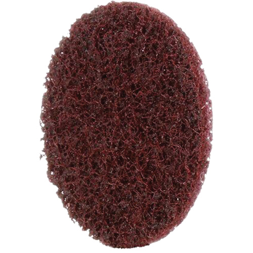 Disque de conditionnement de surface Roloc Scotch-Brite, 1" dia., Grain Moyen, Oxyde d'aluminium Fastek
